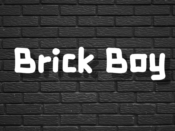 Brick Boy: The Bold Robotic Display Font for High-Impact Design