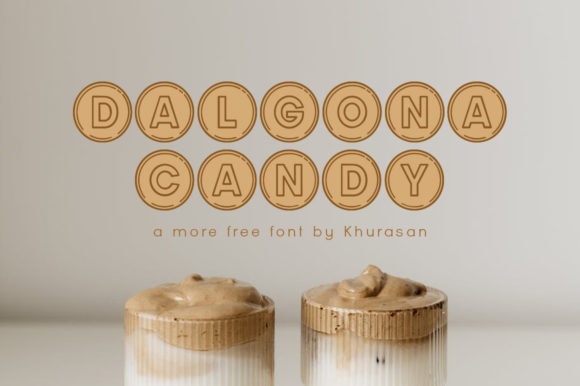 Dalgona Candy Font Evaluation