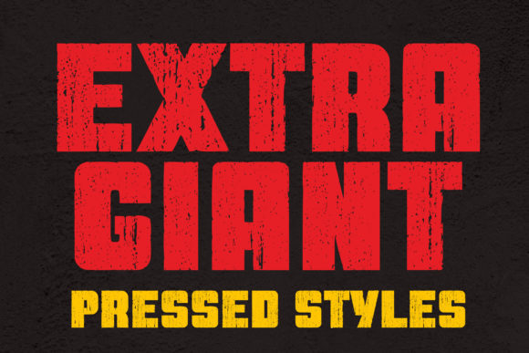 Extra Giant: A Bold Display Font for High-Impact Design