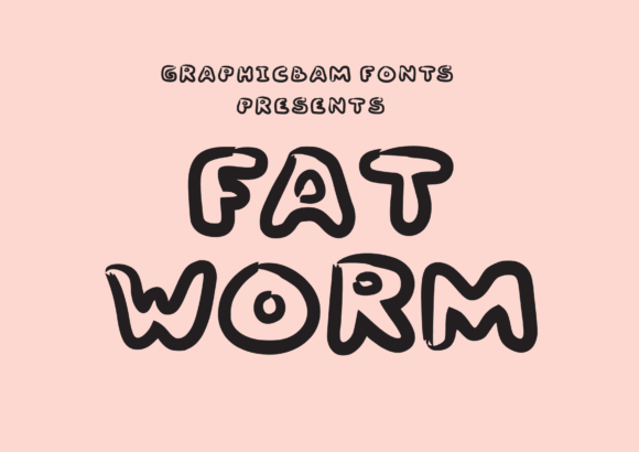 Fat Worm: Integrating a Bold Display Typeface into Professional Design Workflows
