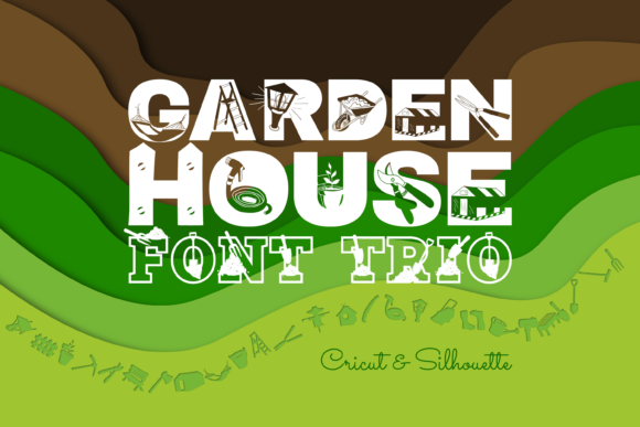 Garden House Trio Font Evaluation