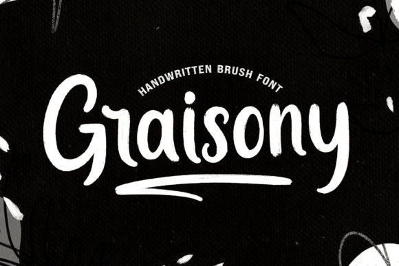 Graisony: The Fun Display Font for Creative Projects