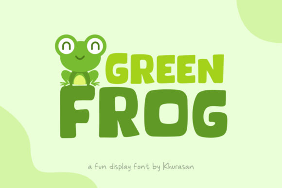 Green Frog: The Quirky Typographic Choice for Modern Brands