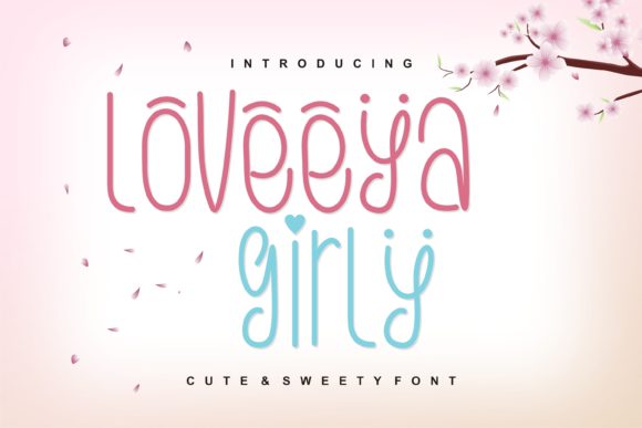 Loveeya Girly Font Review: A Practical Analysis for Children’s Branding and Educational Design