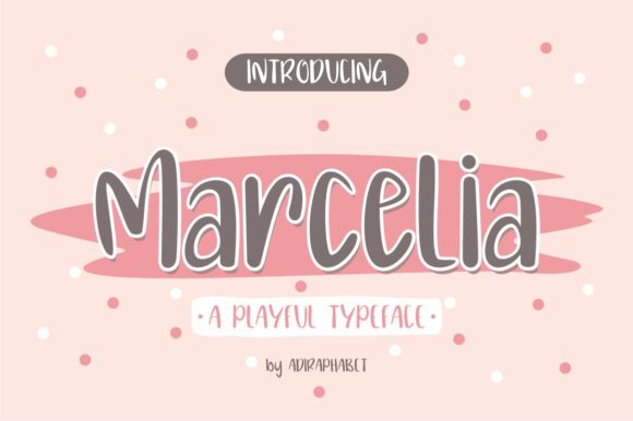 Marcelia: Redefining Visual Communication Through Playful Typography