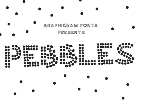 Pebbles: The Dot-Driven Display Font That Adds Texture to Your Design