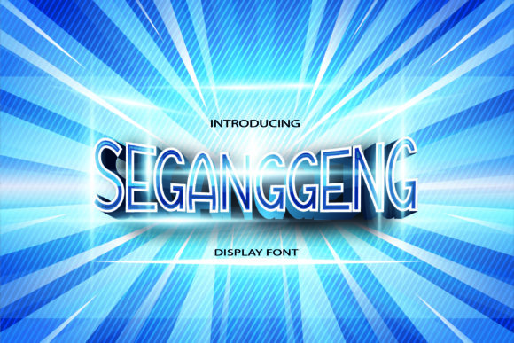 Seganggeng: A Functional Analysis of a Clean, Modern Display Typeface