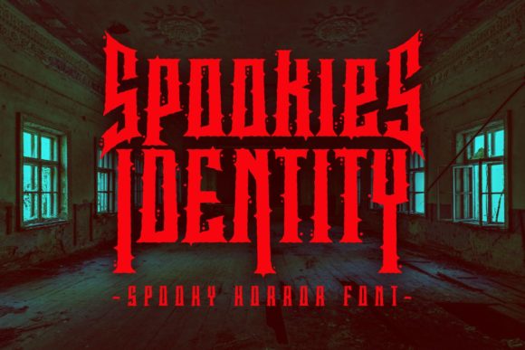 Spookies Identity: Elevating Horror Designs with Bold Typography
