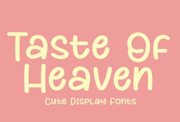 Taste of Heaven: Integrating a Playful Display Font into Professional Design Workflows