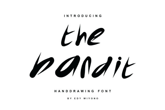The Bandit: Unlocking Urban Art Potential with a Quirky Display Font