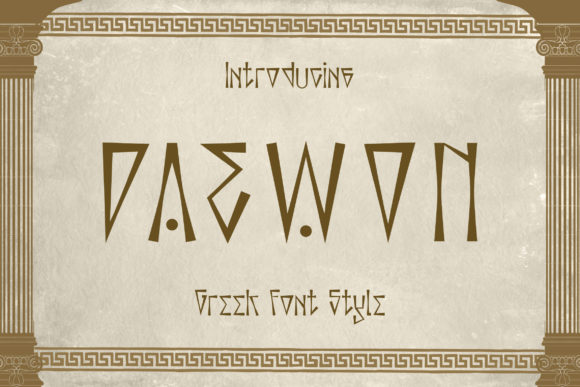 Unleashing Classical Elegance: Why Daewon is the Perfect Display Font for Modern Designers