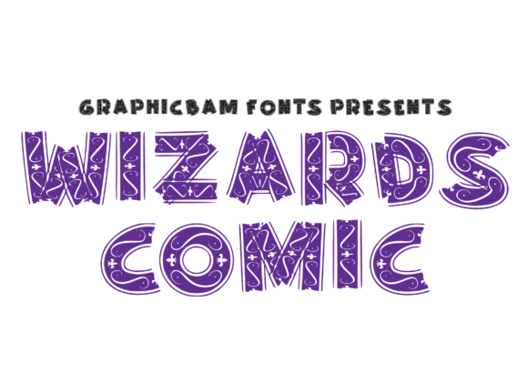 Wizards Comic: Strategic Typography for Creative Branding